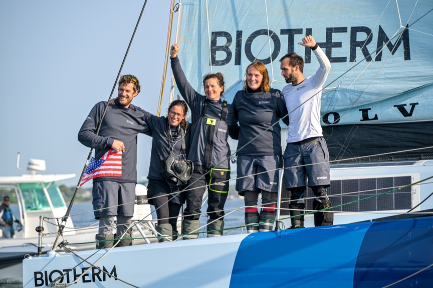 arrivo a boka bay - the ocean race