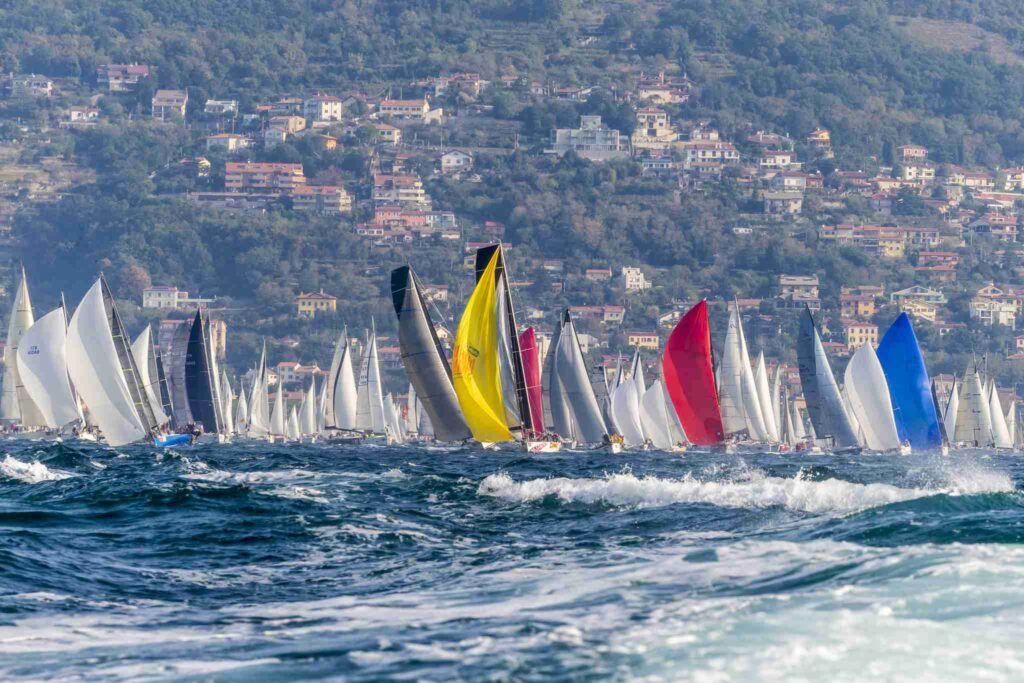 regata barcolana Trieste partenza