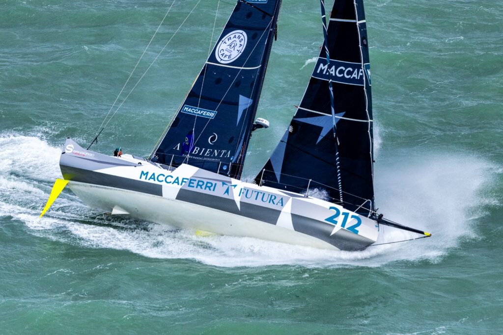 Checco Bruni: l’ingresso nel progetto Maccaferri Futura 1 Class 40 navigazione