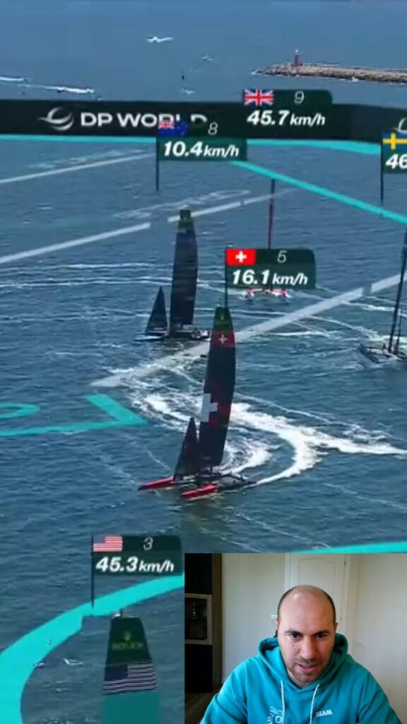 SailGP Australia 2026 – Highlights Day 1 di regate 1 SAILGP Australia 2026 Big crash Miniatura
