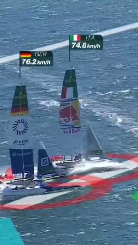 Regata 7 a Perth: Red Bull Italy, ingaggio a tre lunghezze e il flip-flop estremo 1 SHORTS 2026 Oracle Perth Sail Grand Prix day 2 highlights Miniatura