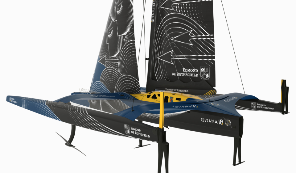 gitana 18 - trimarano volante