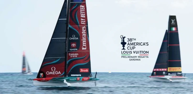 regata america's cup preliminare cagliari
