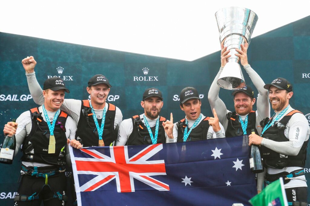 sailgp australia bons team win in rio de janeiro