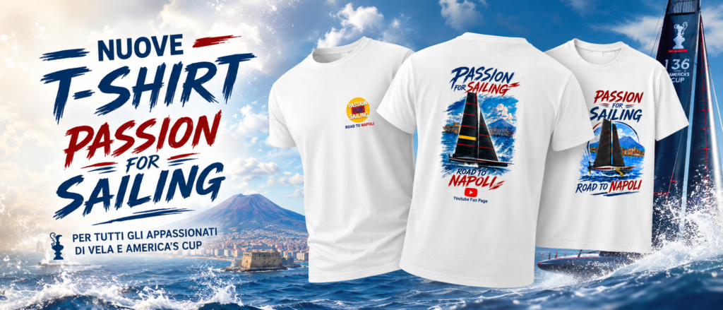 magliette america's cup 2027 napoli